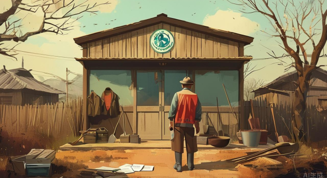 中川镇便民服务站革新村民生活